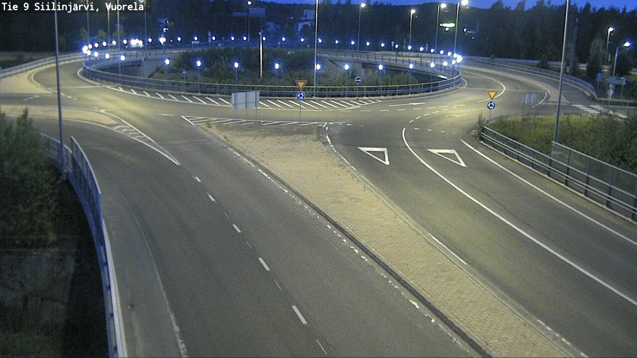 Weather Camera Image Väg 9 Siilinjärvi, Vuorela, Siilinjärvi, Pohjois-Savo