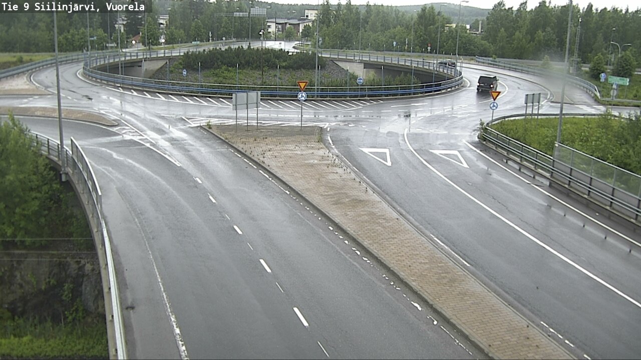 Weather Camera Image Road 9 Siilinjärvi, Vuorela, Siilinjärvi, Pohjois-Savo