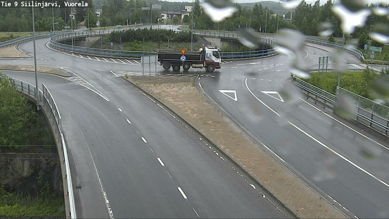 Weather Camera Image Väg 9 Siilinjärvi, Vuorela, Siilinjärvi, Pohjois-Savo