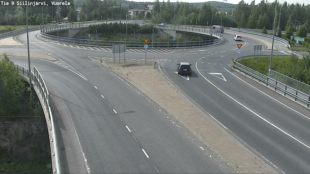 Weather Camera Image Road 9 Siilinjärvi, Vuorela, Siilinjärvi, Pohjois-Savo