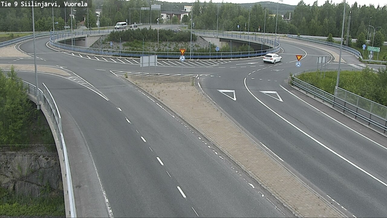 Weather Camera Image Road 9 Siilinjärvi, Vuorela, Siilinjärvi, Pohjois-Savo