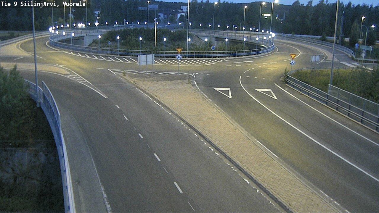 Weather Camera Image Väg 9 Siilinjärvi, Vuorela, Siilinjärvi, Pohjois-Savo