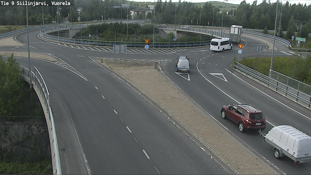 Weather Camera Image Väg 9 Siilinjärvi, Vuorela, Siilinjärvi, Pohjois-Savo