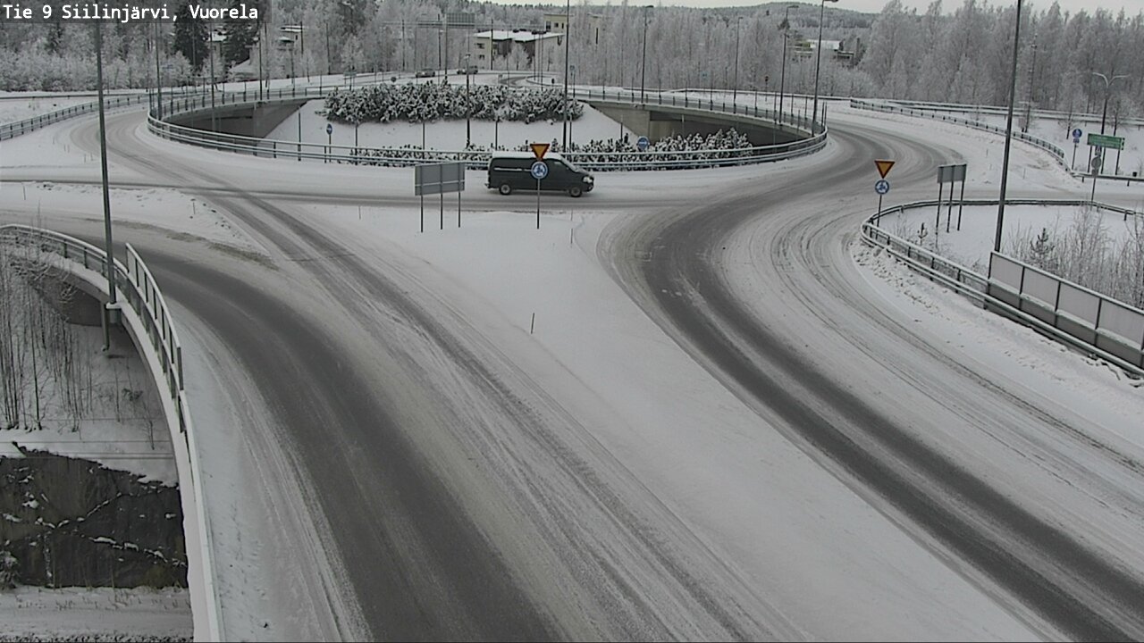 Weather Camera Image Väg 9 Siilinjärvi, Vuorela, Siilinjärvi, Pohjois-Savo