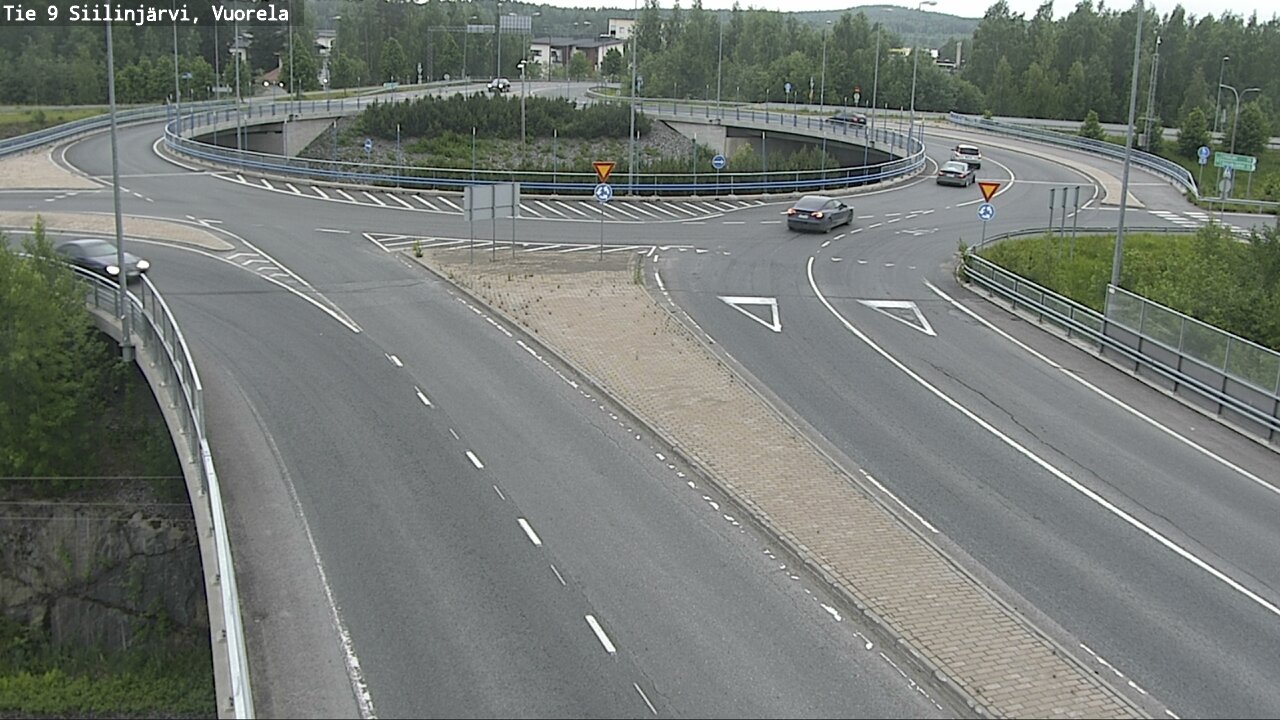 Weather Camera Image Road 9 Siilinjärvi, Vuorela, Siilinjärvi, Pohjois-Savo