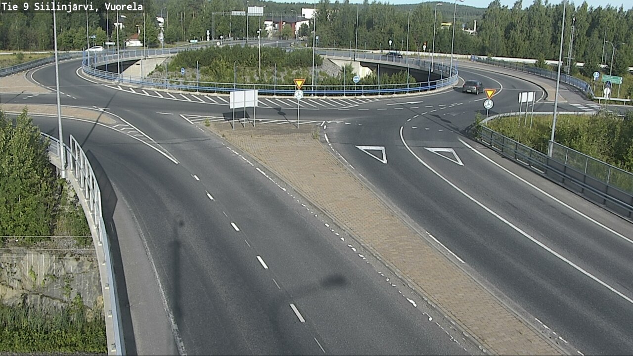 Weather Camera Image Väg 9 Siilinjärvi, Vuorela, Siilinjärvi, Pohjois-Savo