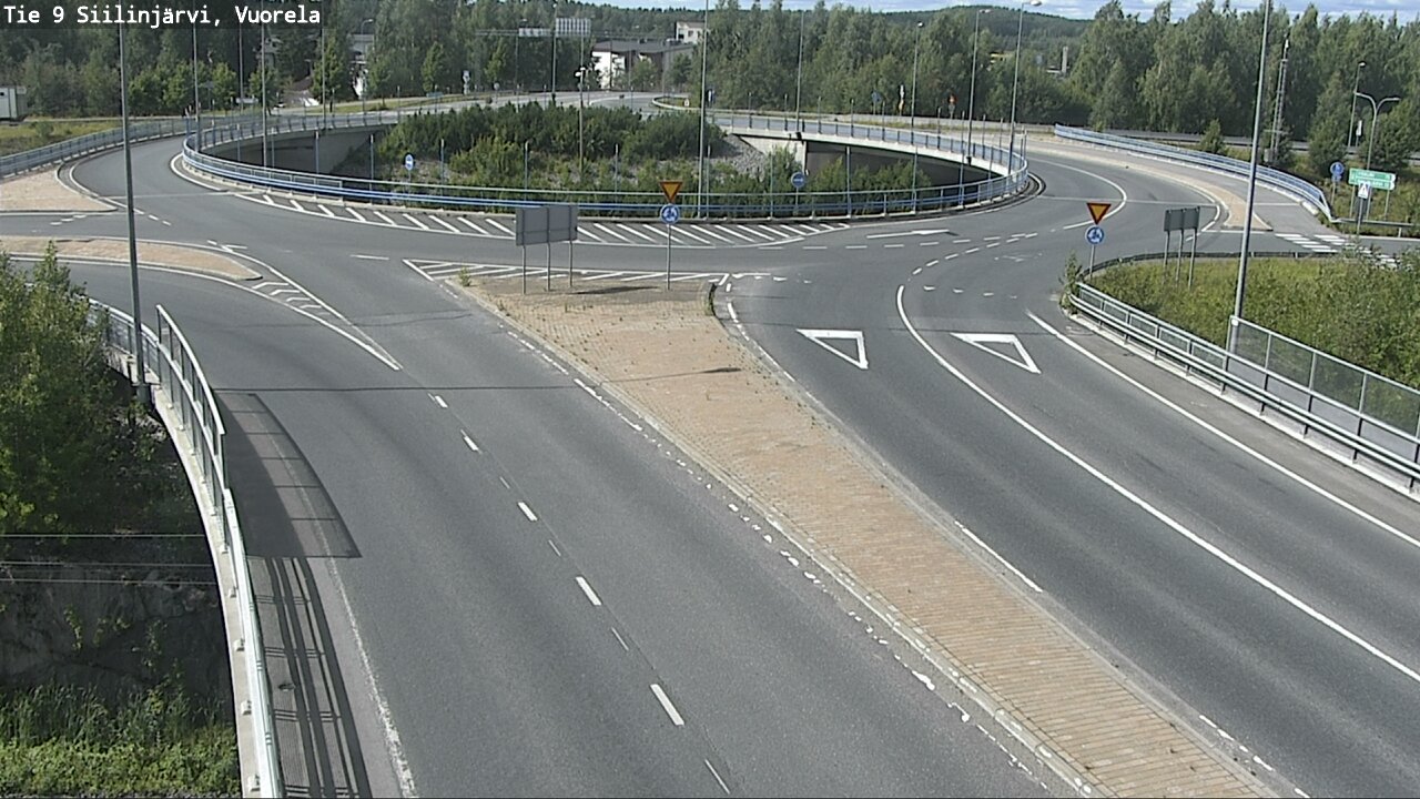Weather Camera Image Väg 9 Siilinjärvi, Vuorela, Siilinjärvi, Pohjois-Savo
