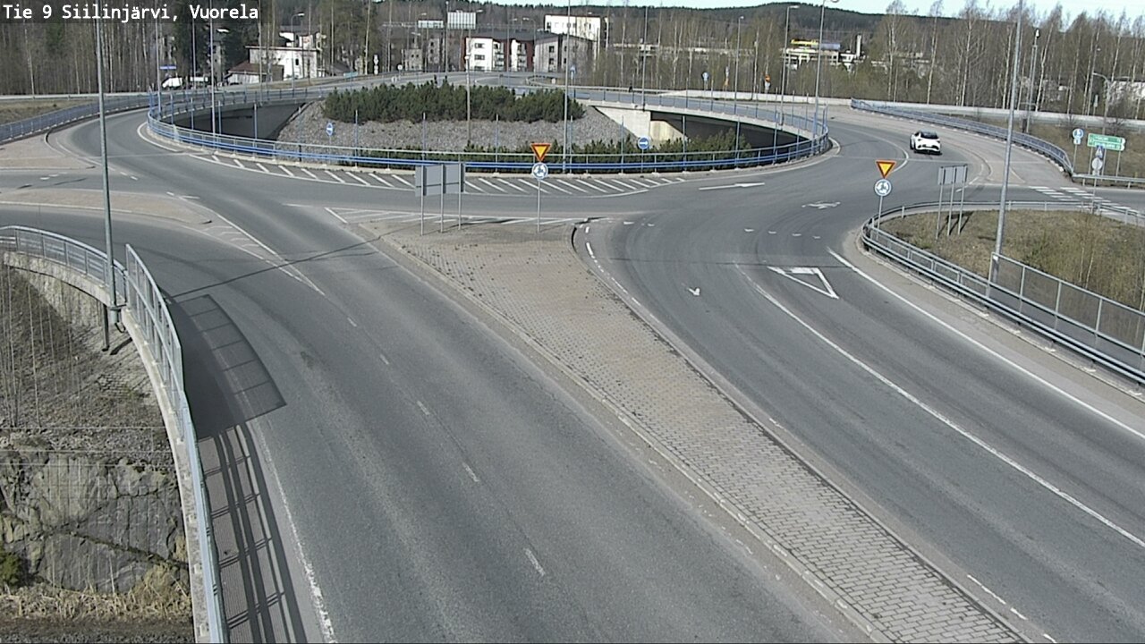 Weather Camera Image Väg 9 Siilinjärvi, Vuorela, Siilinjärvi, Pohjois-Savo