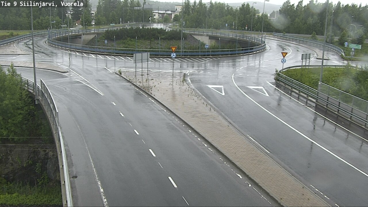 Weather Camera Image Road 9 Siilinjärvi, Vuorela, Siilinjärvi, Pohjois-Savo
