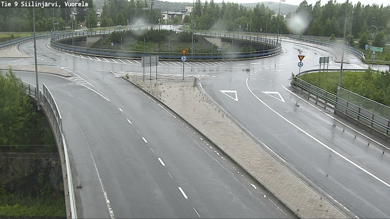 Weather Camera Image Road 9 Siilinjärvi, Vuorela, Siilinjärvi, Pohjois-Savo