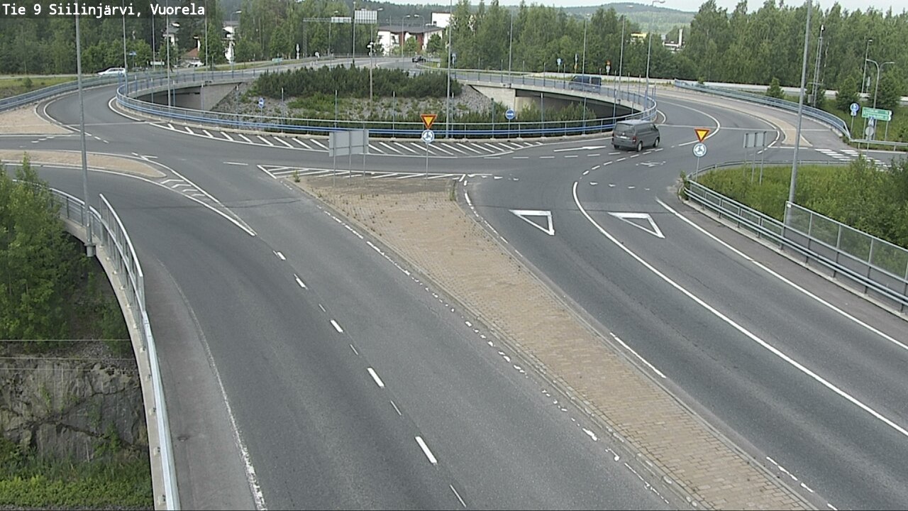 Weather Camera Image Road 9 Siilinjärvi, Vuorela, Siilinjärvi, Pohjois-Savo