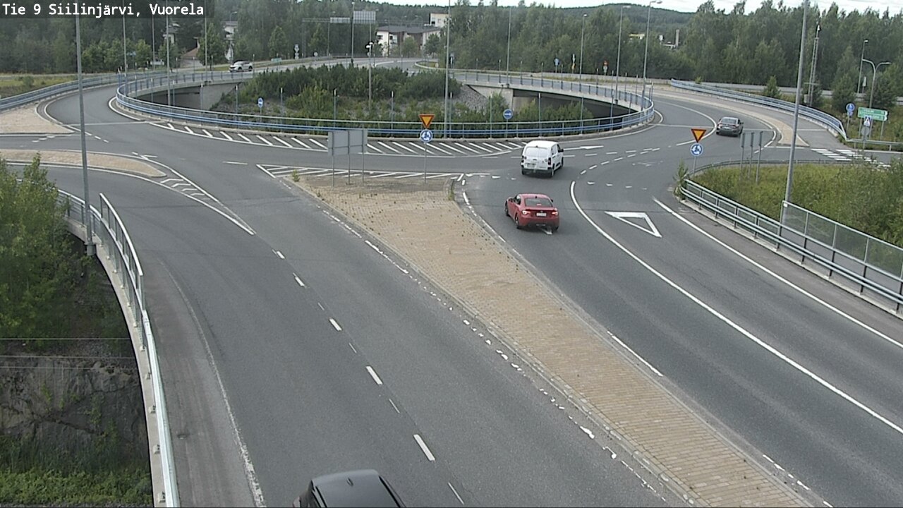 Weather Camera Image Road 9 Siilinjärvi, Vuorela, Siilinjärvi, Pohjois-Savo