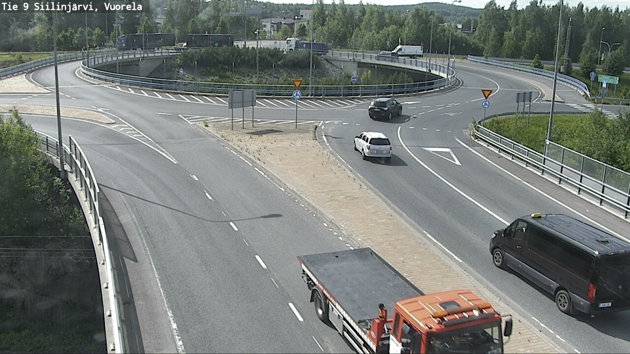 Weather Camera Image Road 9 Siilinjärvi, Vuorela, Siilinjärvi, Pohjois-Savo