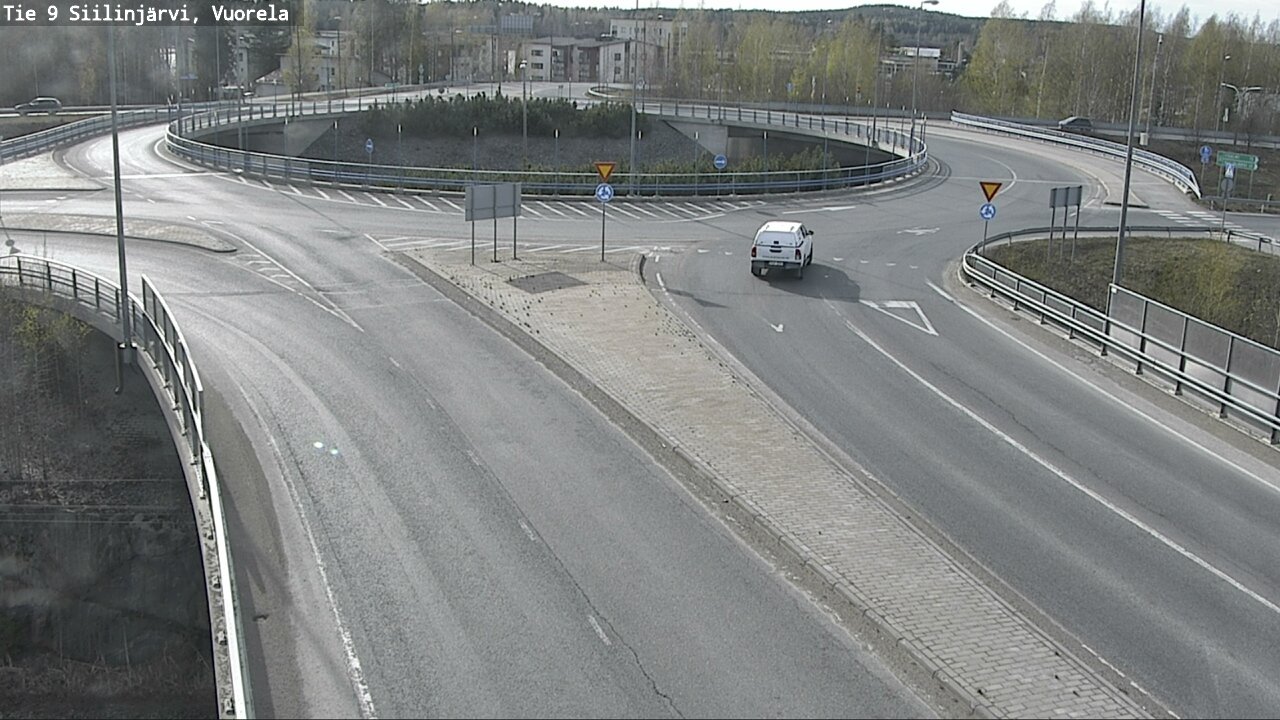 Weather Camera Image Väg 9 Siilinjärvi, Vuorela, Siilinjärvi, Pohjois-Savo