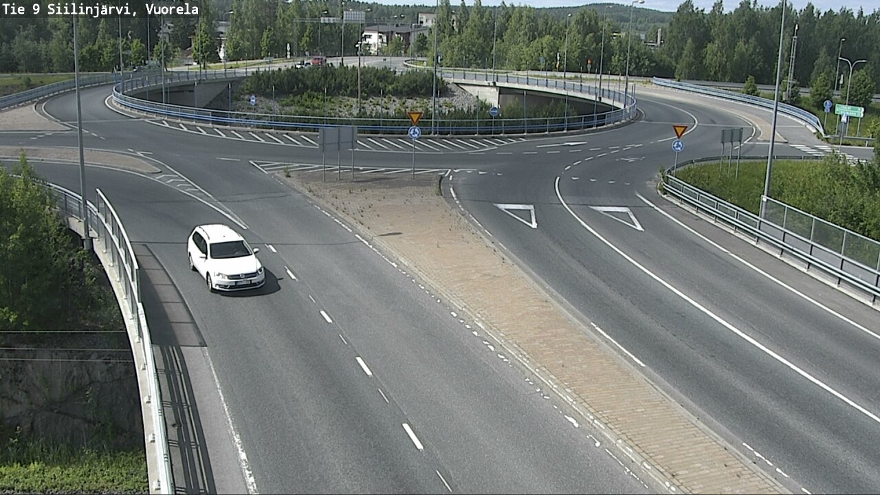 Weather Camera Image Road 9 Siilinjärvi, Vuorela, Siilinjärvi, Pohjois-Savo