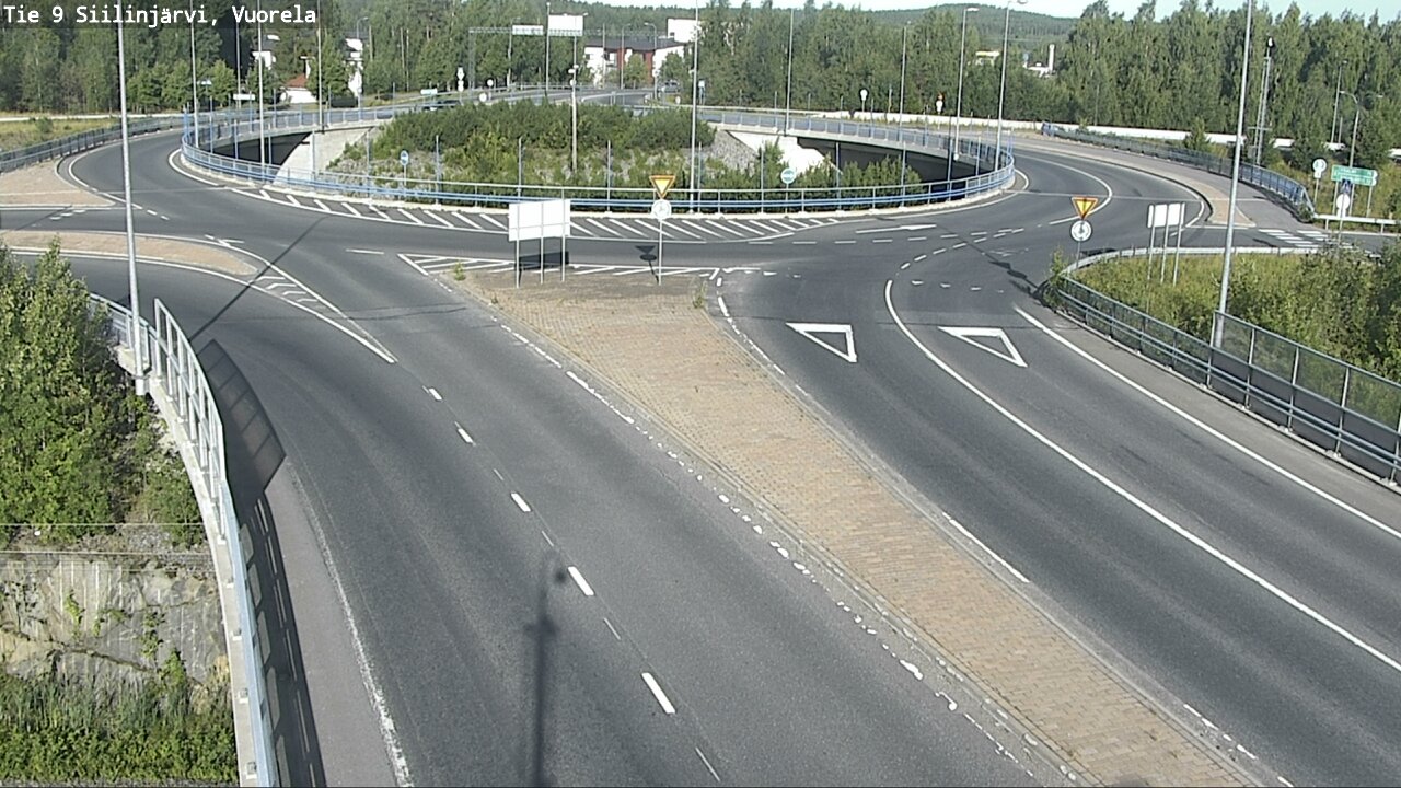 Weather Camera Image Väg 9 Siilinjärvi, Vuorela, Siilinjärvi, Pohjois-Savo