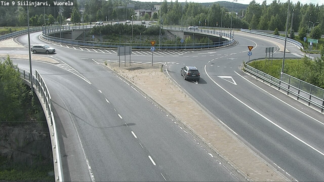 Weather Camera Image Road 9 Siilinjärvi, Vuorela, Siilinjärvi, Pohjois-Savo