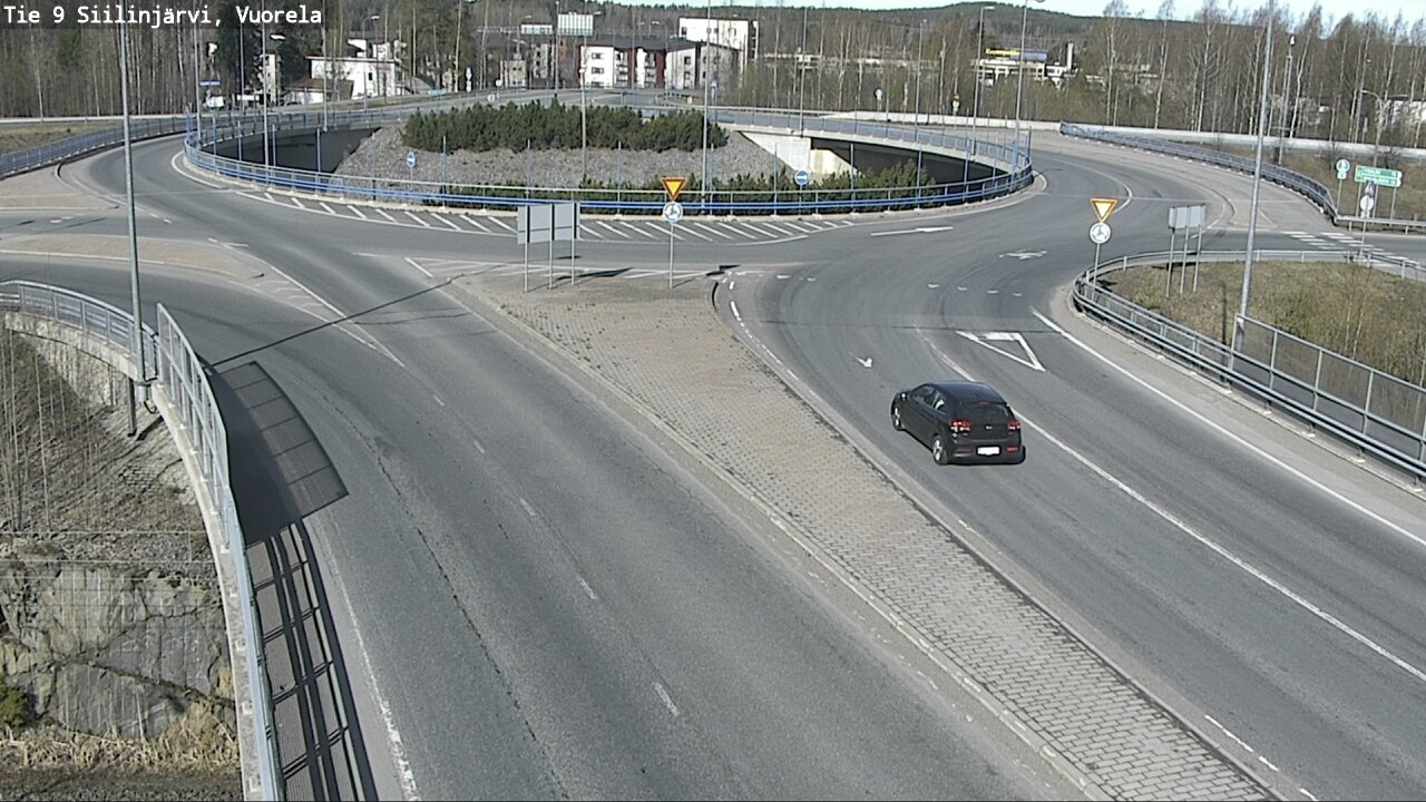 Weather Camera Image Väg 9 Siilinjärvi, Vuorela, Siilinjärvi, Pohjois-Savo