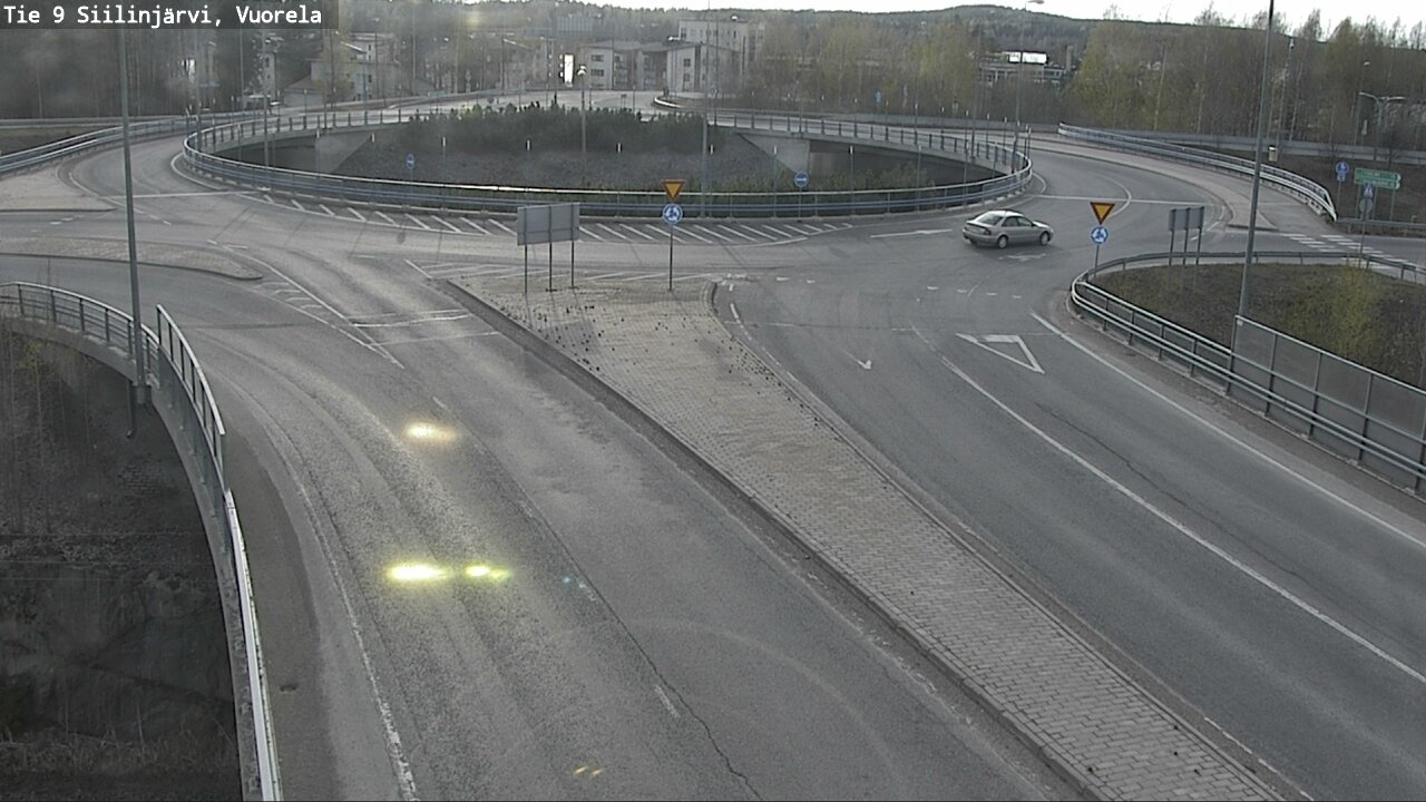 Weather Camera Image Väg 9 Siilinjärvi, Vuorela, Siilinjärvi, Pohjois-Savo
