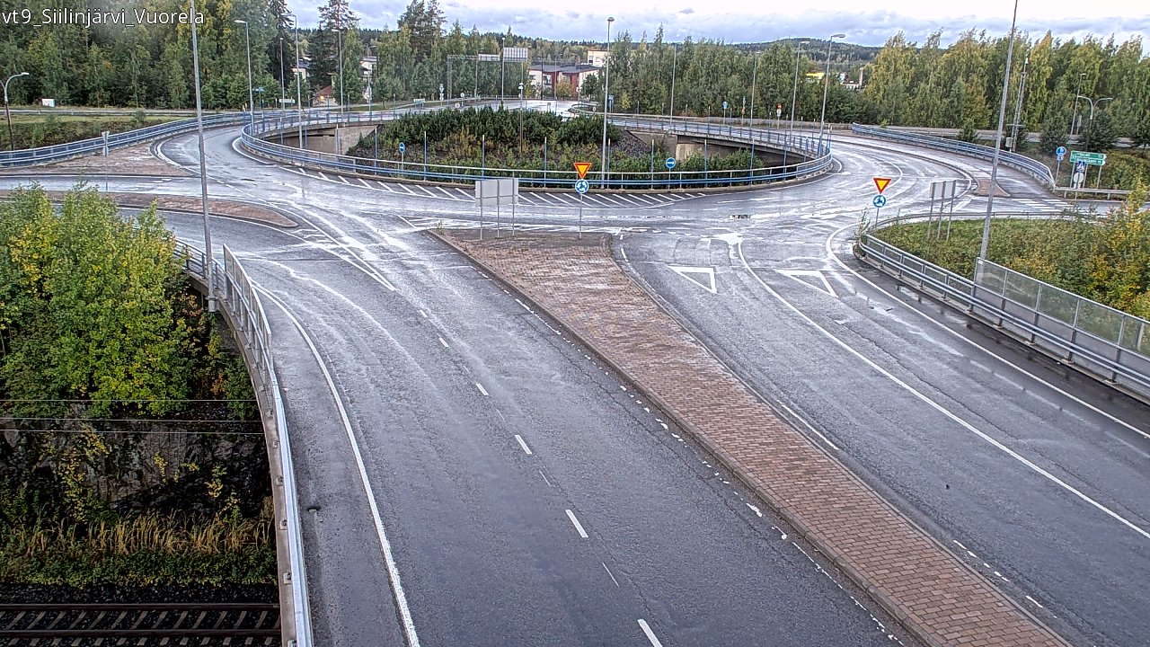 Weather Camera Image Road 9 Siilinjärvi, Vuorela, Siilinjärvi, Pohjois-Savo