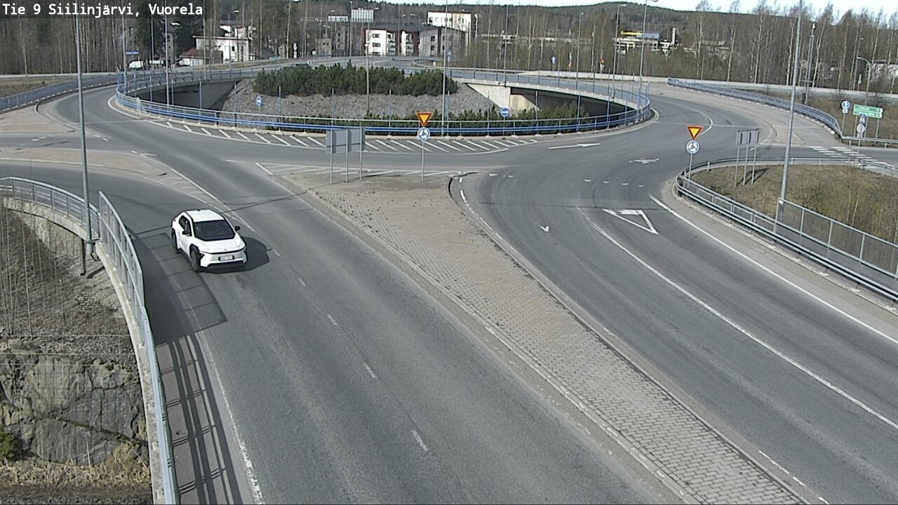 Weather Camera Image Väg 9 Siilinjärvi, Vuorela, Siilinjärvi, Pohjois-Savo