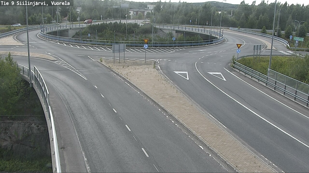 Weather Camera Image Väg 9 Siilinjärvi, Vuorela, Siilinjärvi, Pohjois-Savo