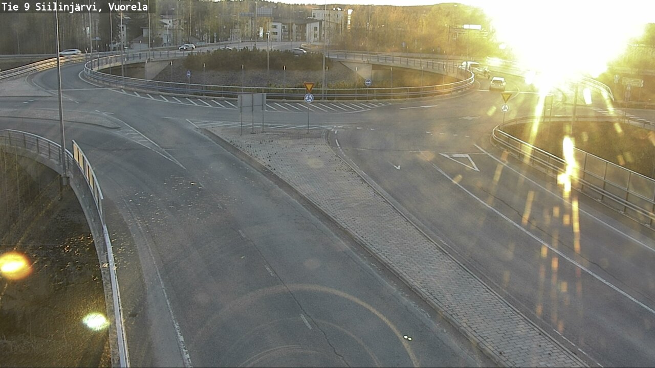 Weather Camera Image Väg 9 Siilinjärvi, Vuorela, Siilinjärvi, Pohjois-Savo