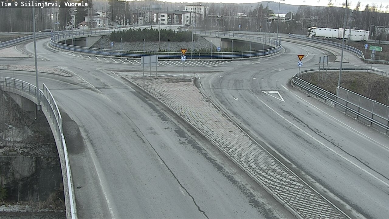 Weather Camera Image Väg 9 Siilinjärvi, Vuorela, Siilinjärvi, Pohjois-Savo