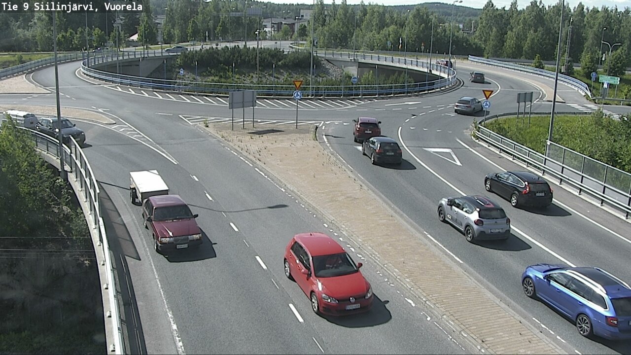 Weather Camera Image Road 9 Siilinjärvi, Vuorela, Siilinjärvi, Pohjois-Savo