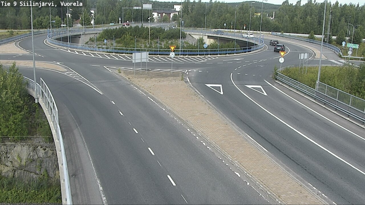 Weather Camera Image Väg 9 Siilinjärvi, Vuorela, Siilinjärvi, Pohjois-Savo