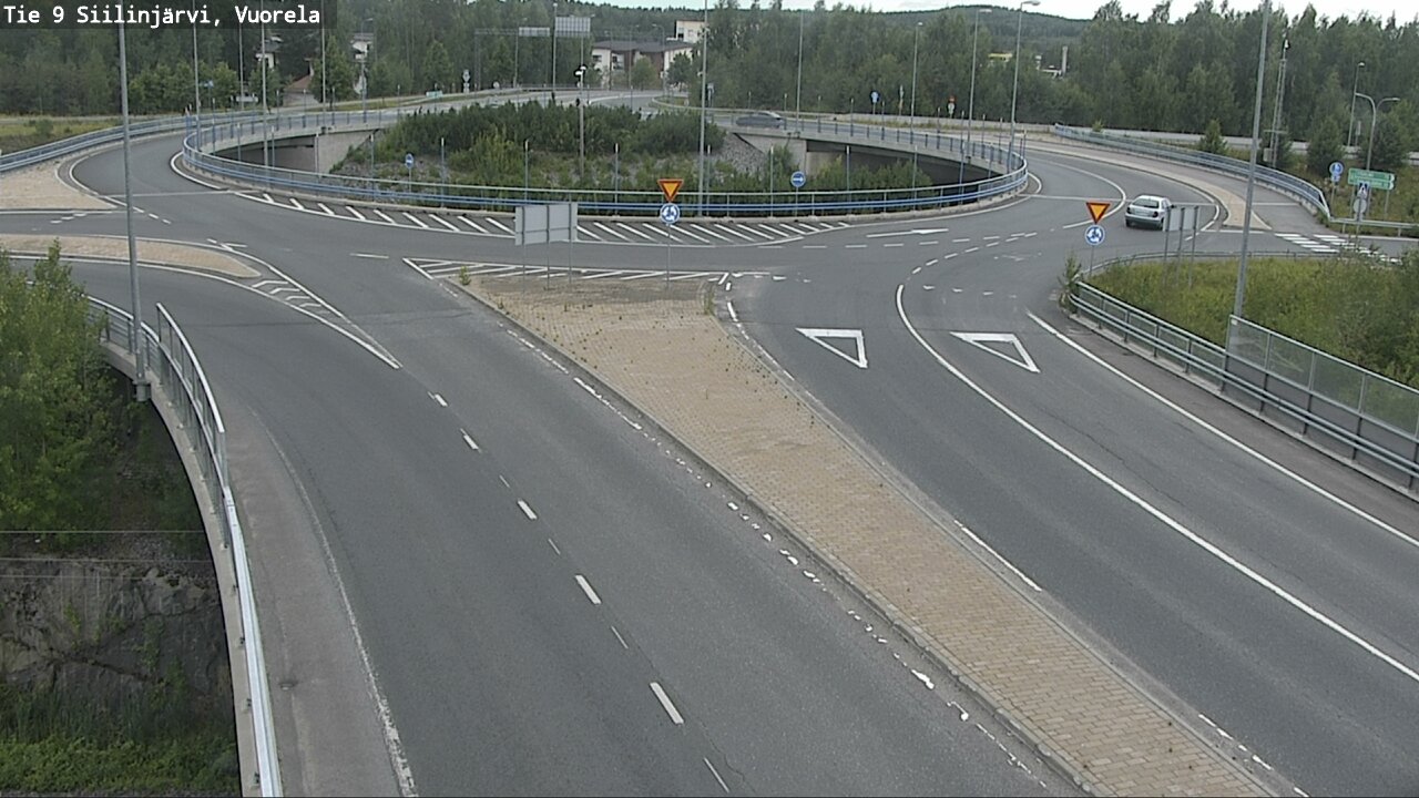 Weather Camera Image Road 9 Siilinjärvi, Vuorela, Siilinjärvi, Pohjois-Savo