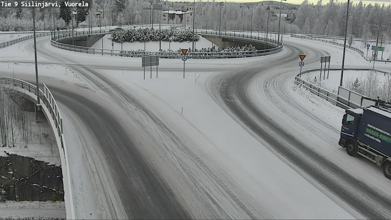 Weather Camera Image Road 9 Siilinjärvi, Vuorela, Siilinjärvi, Pohjois-Savo