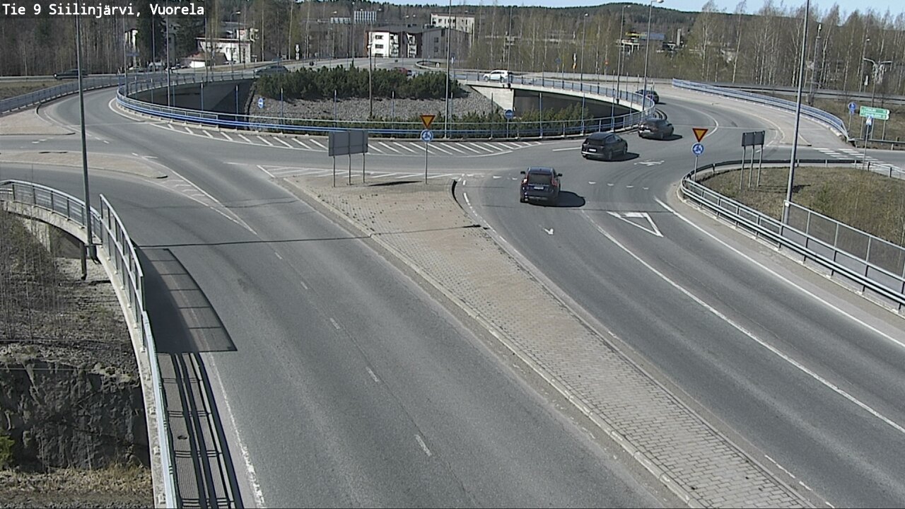 Weather Camera Image Väg 9 Siilinjärvi, Vuorela, Siilinjärvi, Pohjois-Savo