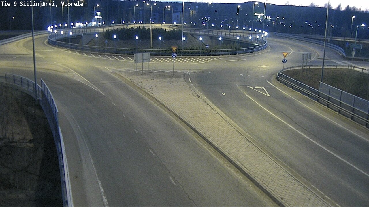 Weather Camera Image Väg 9 Siilinjärvi, Vuorela, Siilinjärvi, Pohjois-Savo