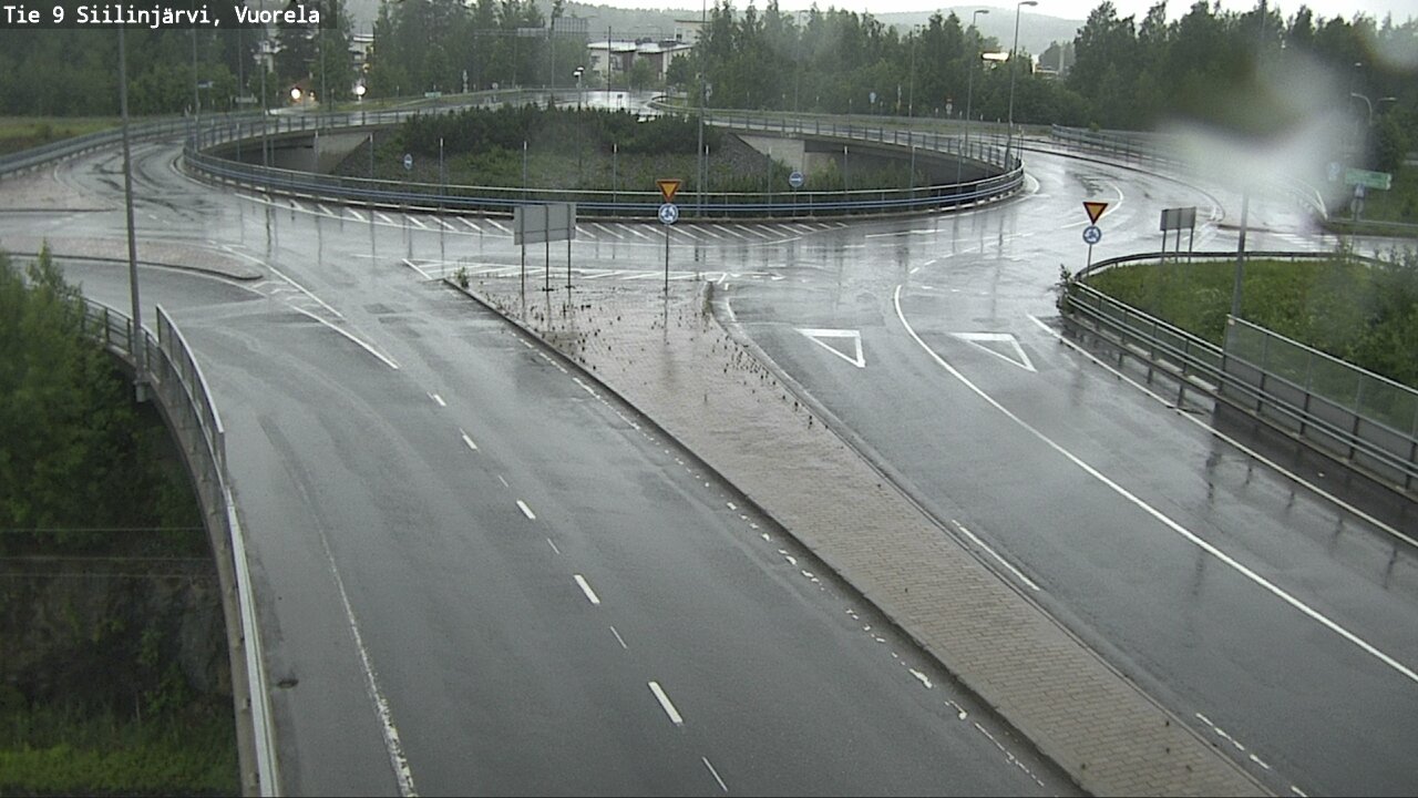 Weather Camera Image Road 9 Siilinjärvi, Vuorela, Siilinjärvi, Pohjois-Savo