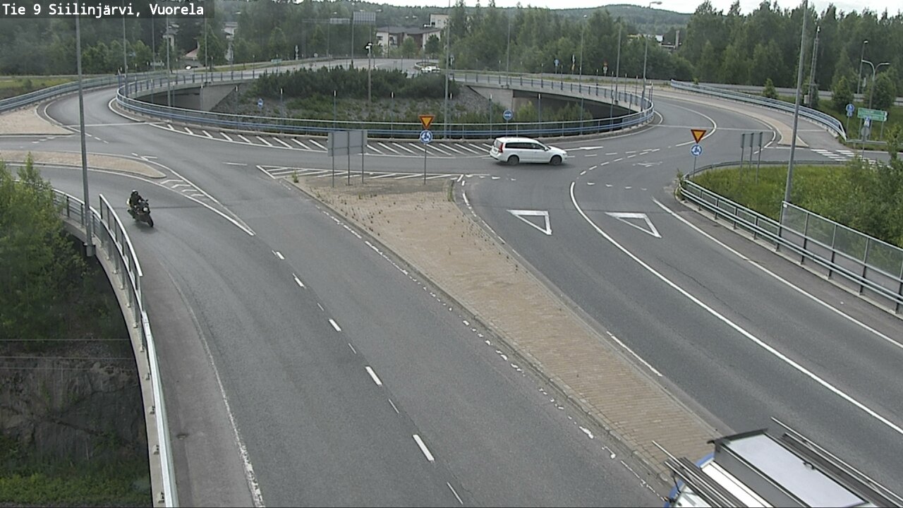 Weather Camera Image Road 9 Siilinjärvi, Vuorela, Siilinjärvi, Pohjois-Savo