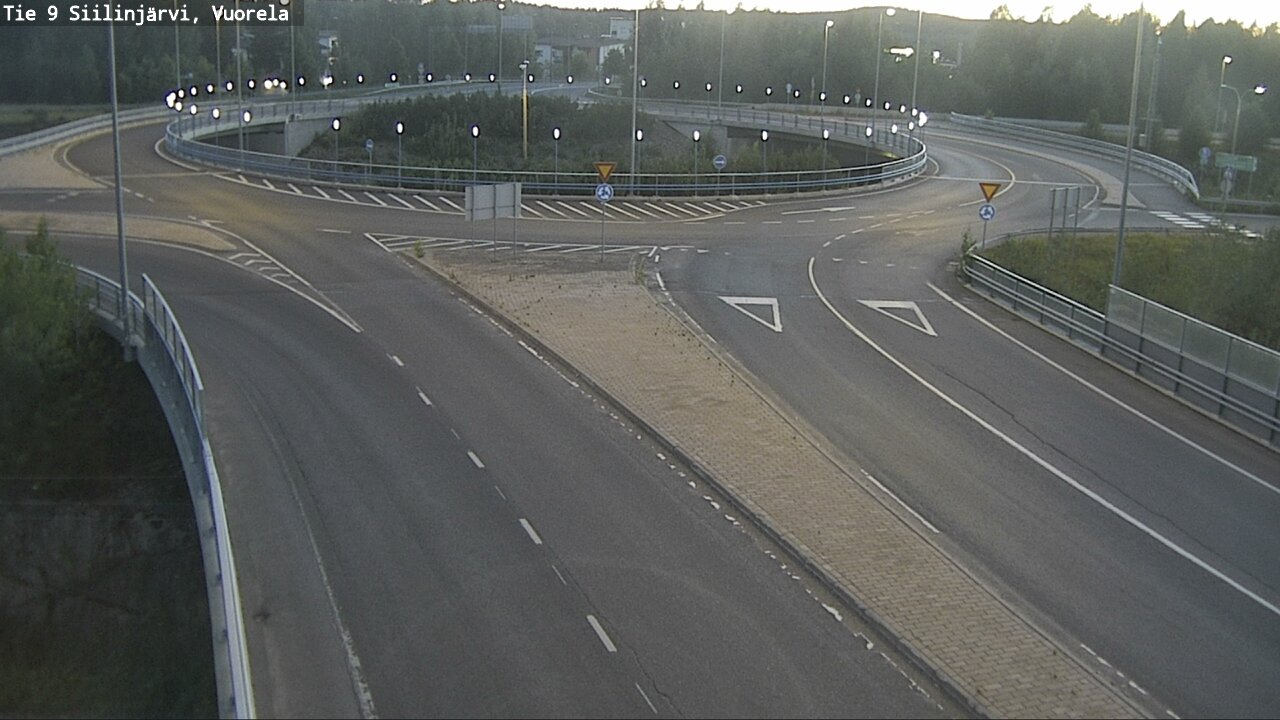 Weather Camera Image Väg 9 Siilinjärvi, Vuorela, Siilinjärvi, Pohjois-Savo
