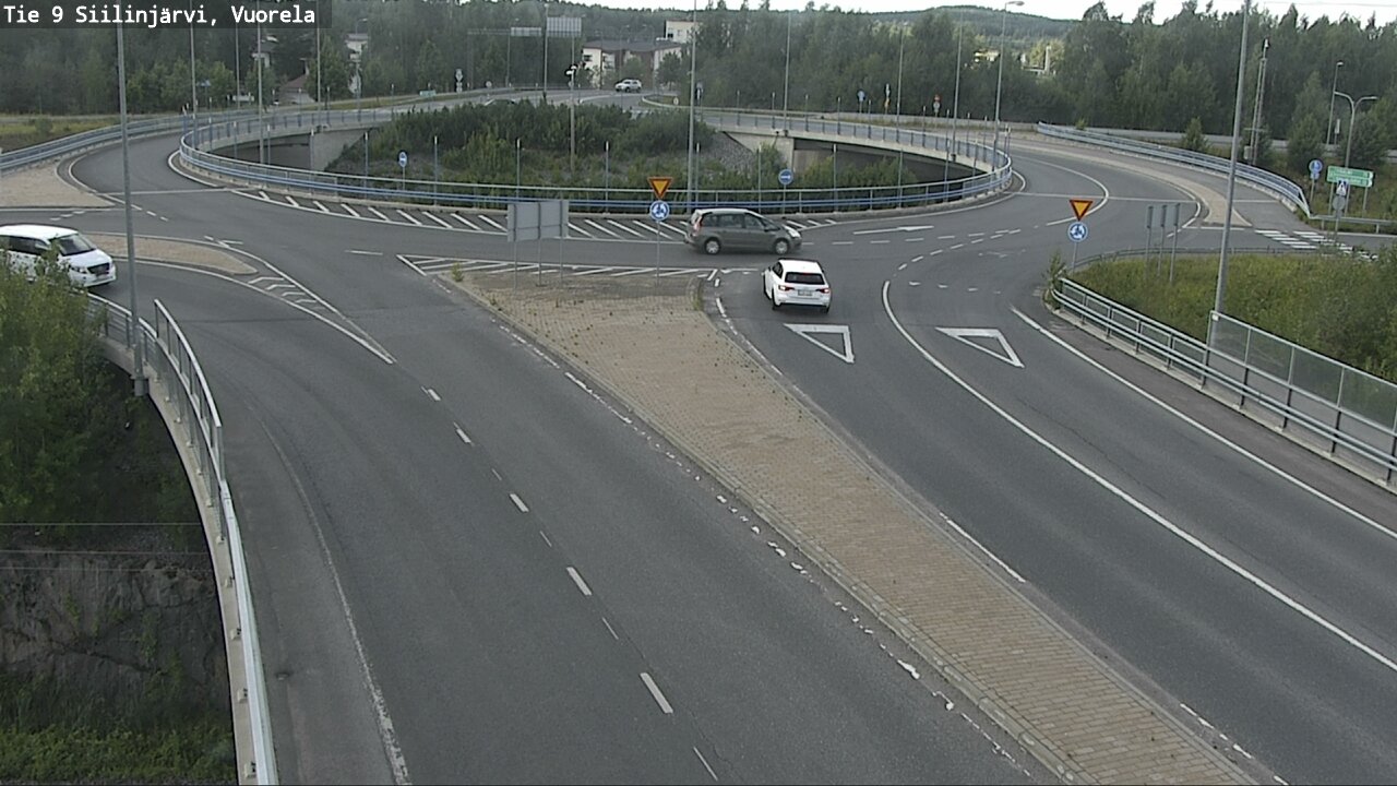 Weather Camera Image Väg 9 Siilinjärvi, Vuorela, Siilinjärvi, Pohjois-Savo