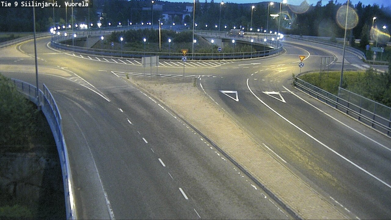 Weather Camera Image Road 9 Siilinjärvi, Vuorela, Siilinjärvi, Pohjois-Savo