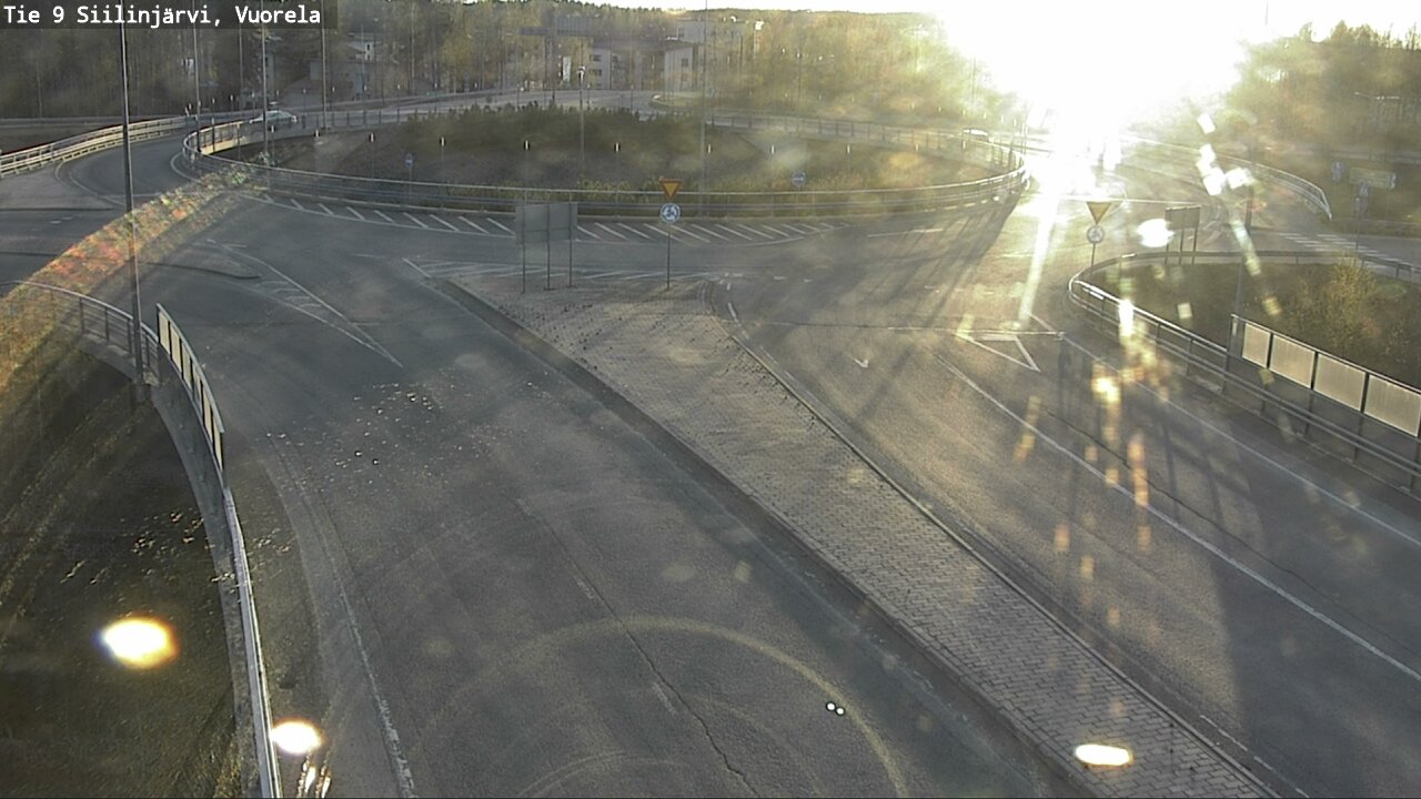 Weather Camera Image Väg 9 Siilinjärvi, Vuorela, Siilinjärvi, Pohjois-Savo
