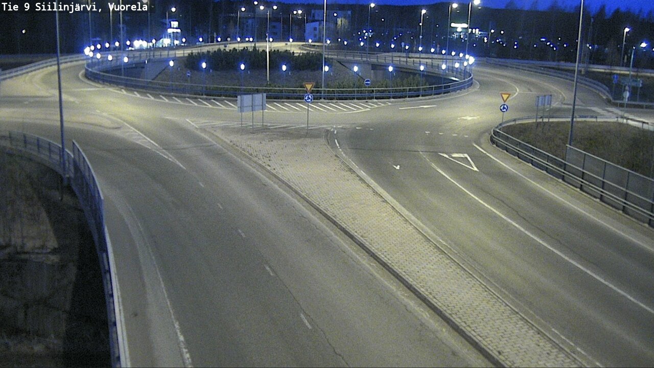 Weather Camera Image Road 9 Siilinjärvi, Vuorela, Siilinjärvi, Pohjois-Savo