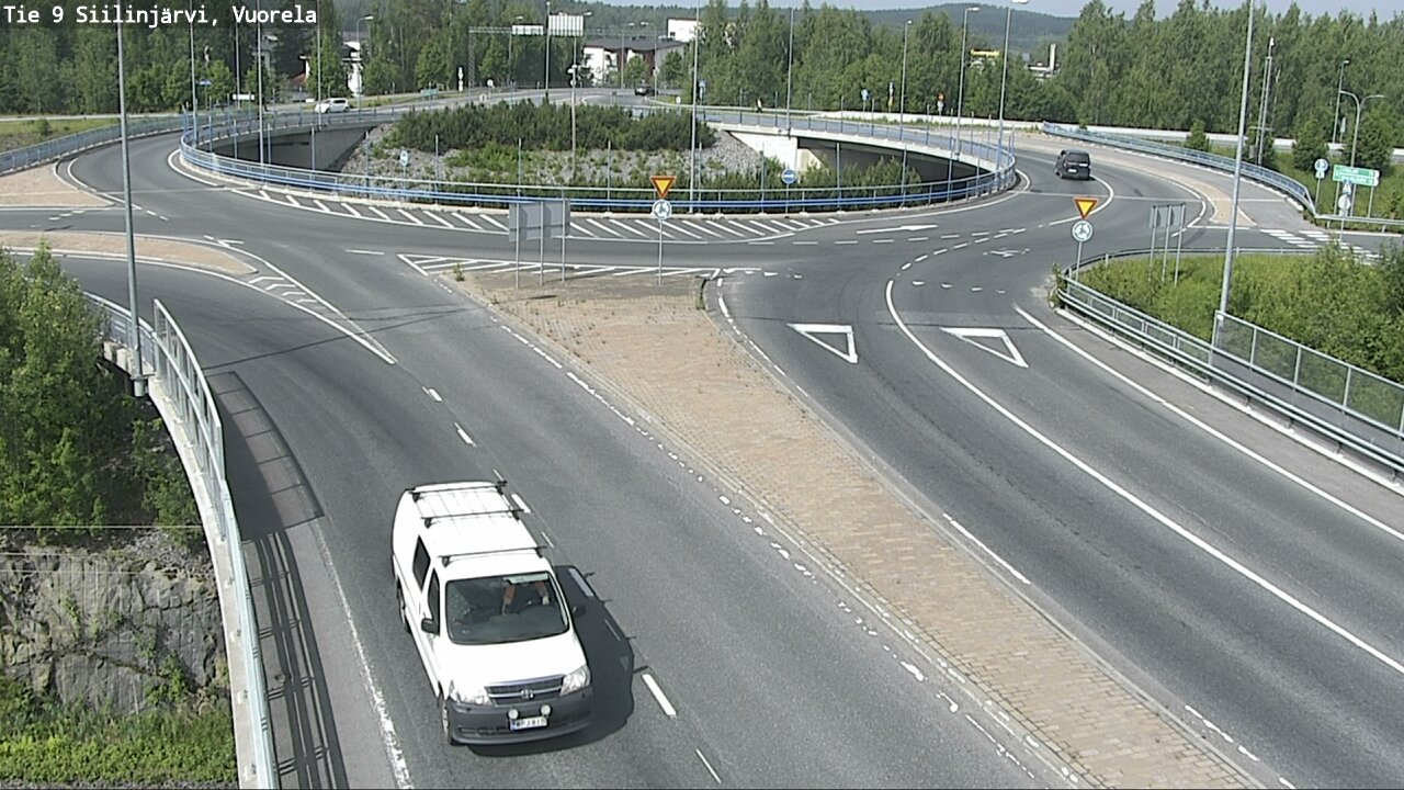 Weather Camera Image Road 9 Siilinjärvi, Vuorela, Siilinjärvi, Pohjois-Savo