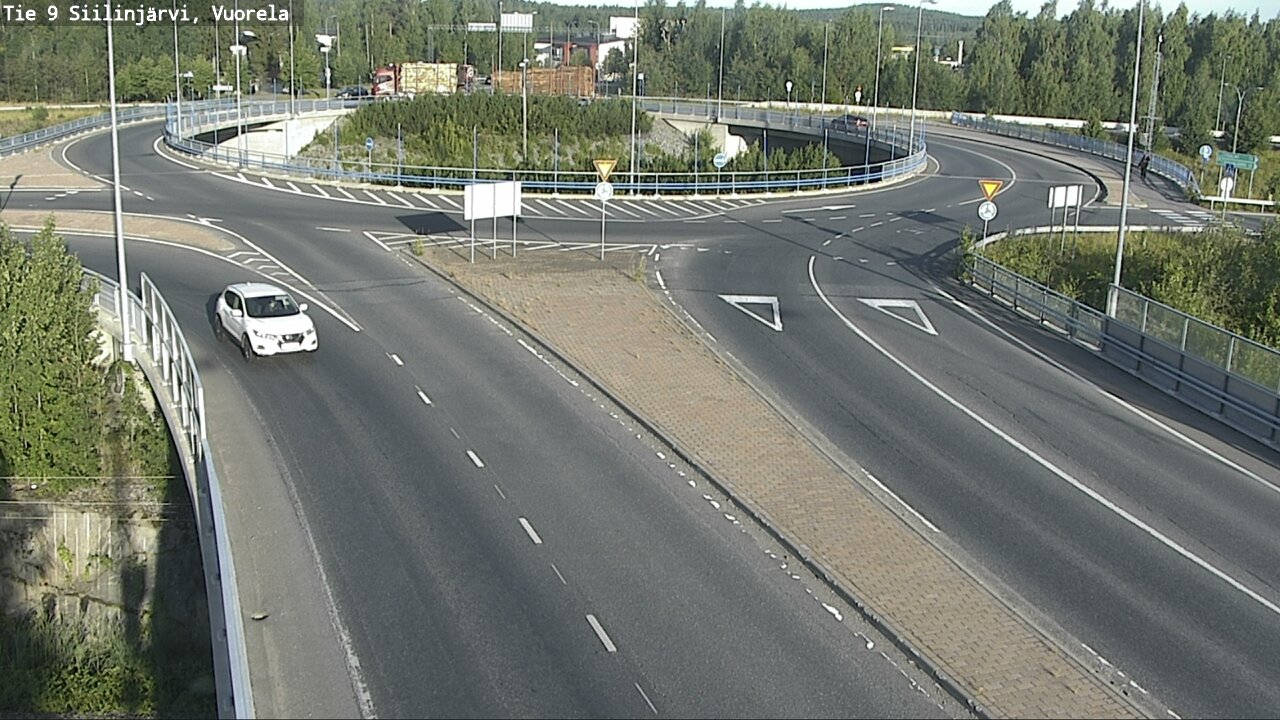 Weather Camera Image Väg 9 Siilinjärvi, Vuorela, Siilinjärvi, Pohjois-Savo