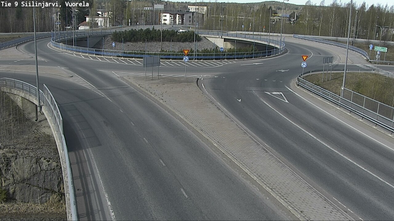 Weather Camera Image Road 9 Siilinjärvi, Vuorela, Siilinjärvi, Pohjois-Savo