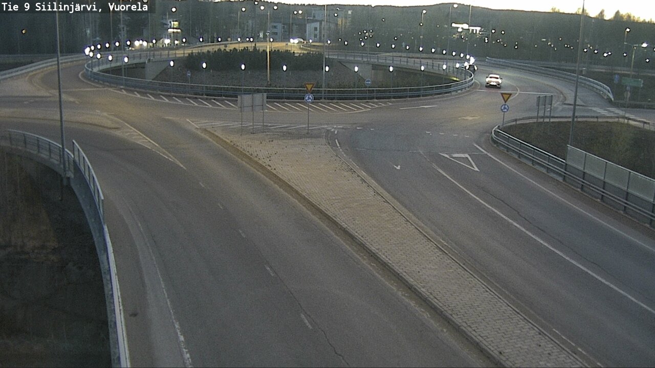 Weather Camera Image Väg 9 Siilinjärvi, Vuorela, Siilinjärvi, Pohjois-Savo