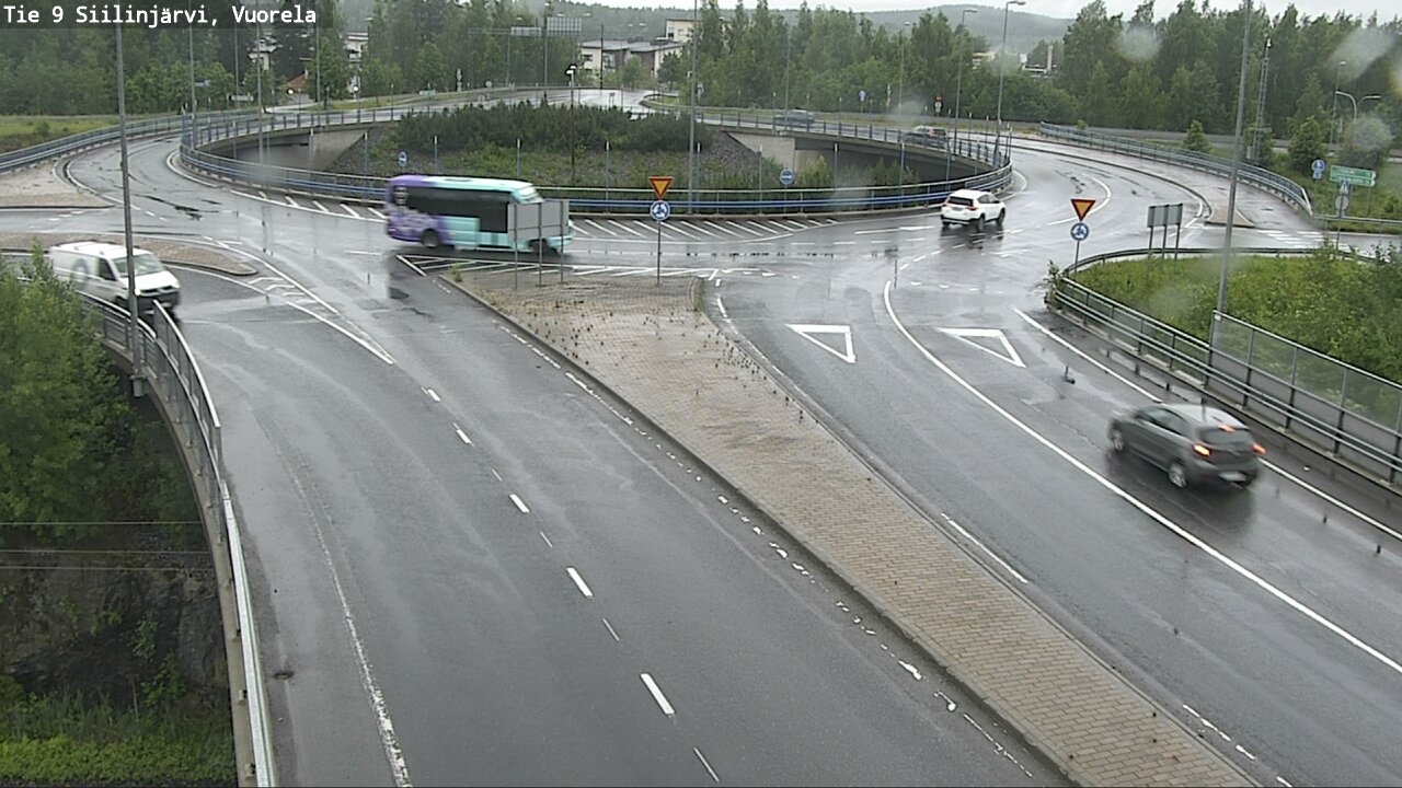 Weather Camera Image Road 9 Siilinjärvi, Vuorela, Siilinjärvi, Pohjois-Savo