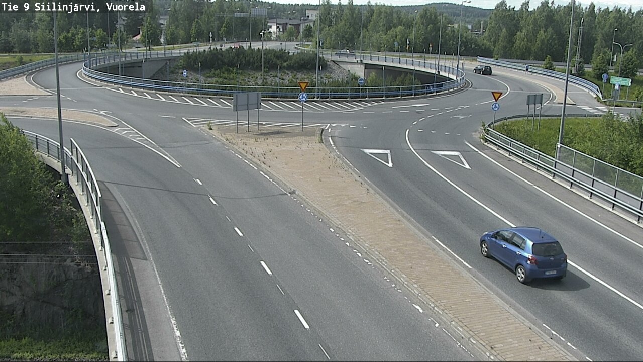 Weather Camera Image Road 9 Siilinjärvi, Vuorela, Siilinjärvi, Pohjois-Savo