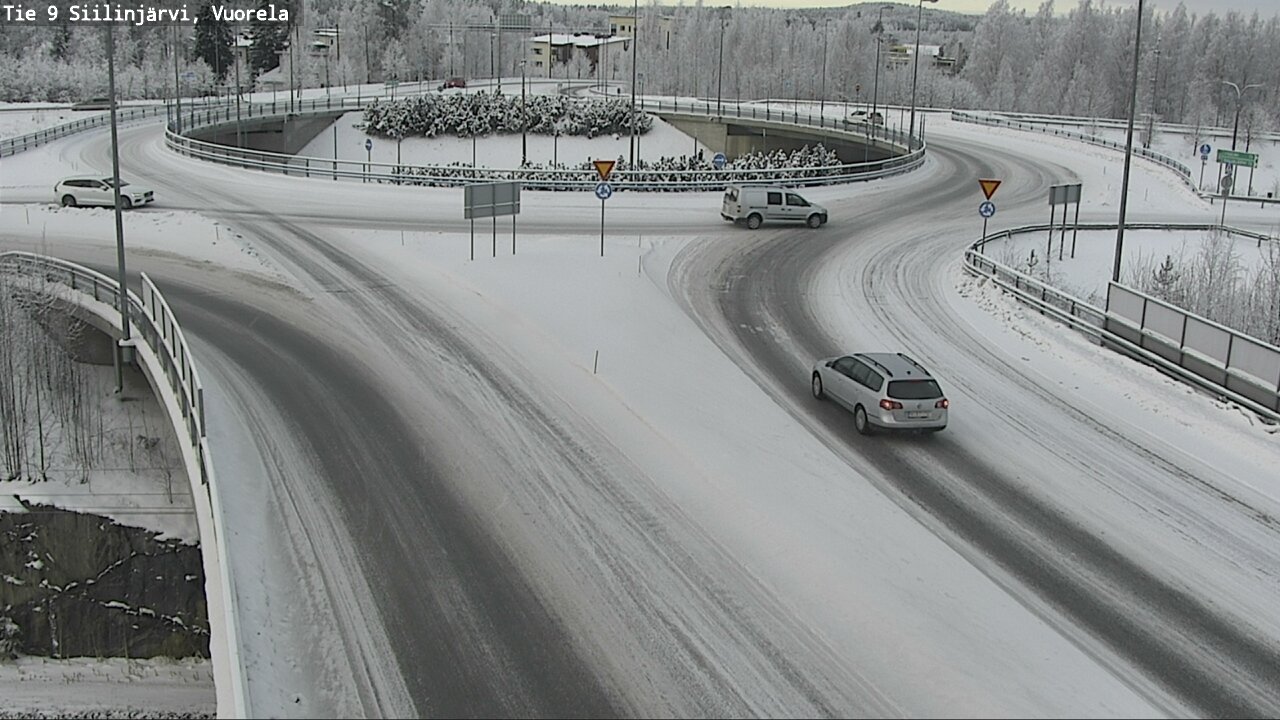 Weather Camera Image Road 9 Siilinjärvi, Vuorela, Siilinjärvi, Pohjois-Savo