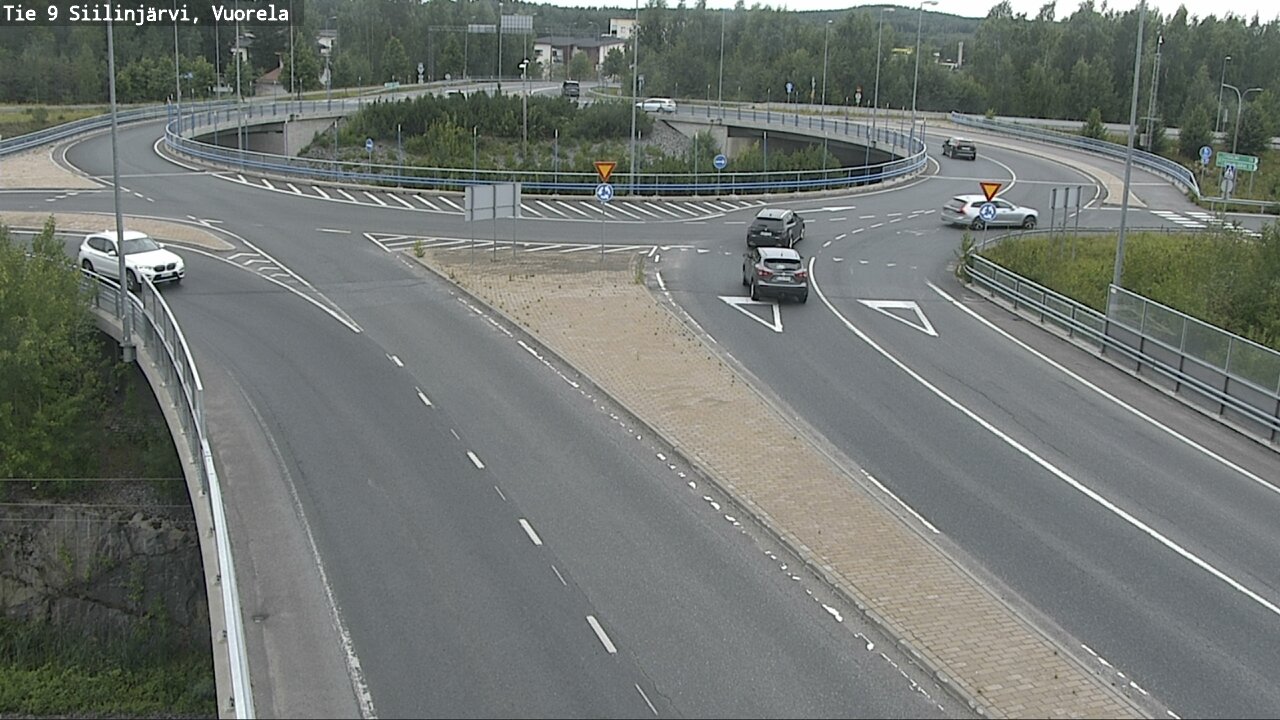 Weather Camera Image Road 9 Siilinjärvi, Vuorela, Siilinjärvi, Pohjois-Savo