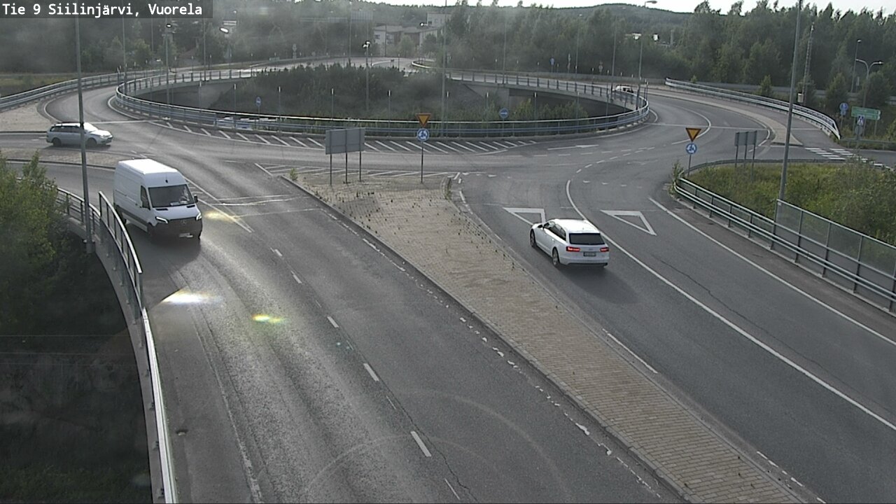 Weather Camera Image Väg 9 Siilinjärvi, Vuorela, Siilinjärvi, Pohjois-Savo